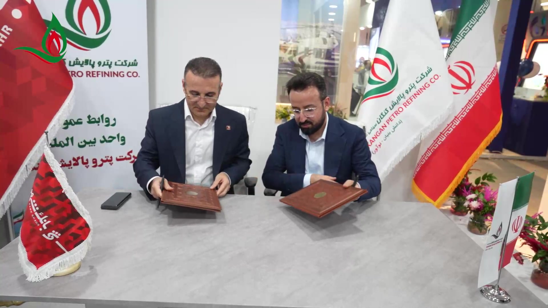 تفاهم نامه های پترو پالایش کنگان از نگاه دوربین تصویر پتروشیمی